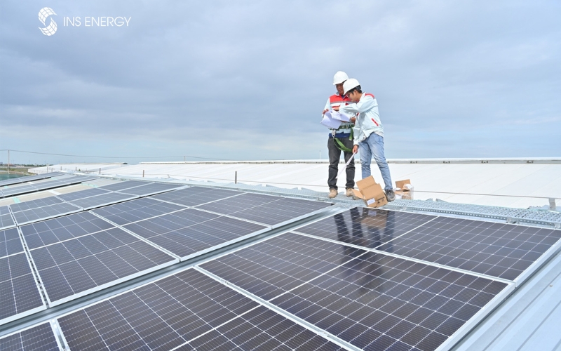 INS Energy has carried out the installation of solar power systems in Bac Lieu.