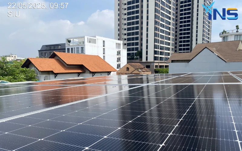 Rooftop Solar Power Project at Saigon International University (SIU)