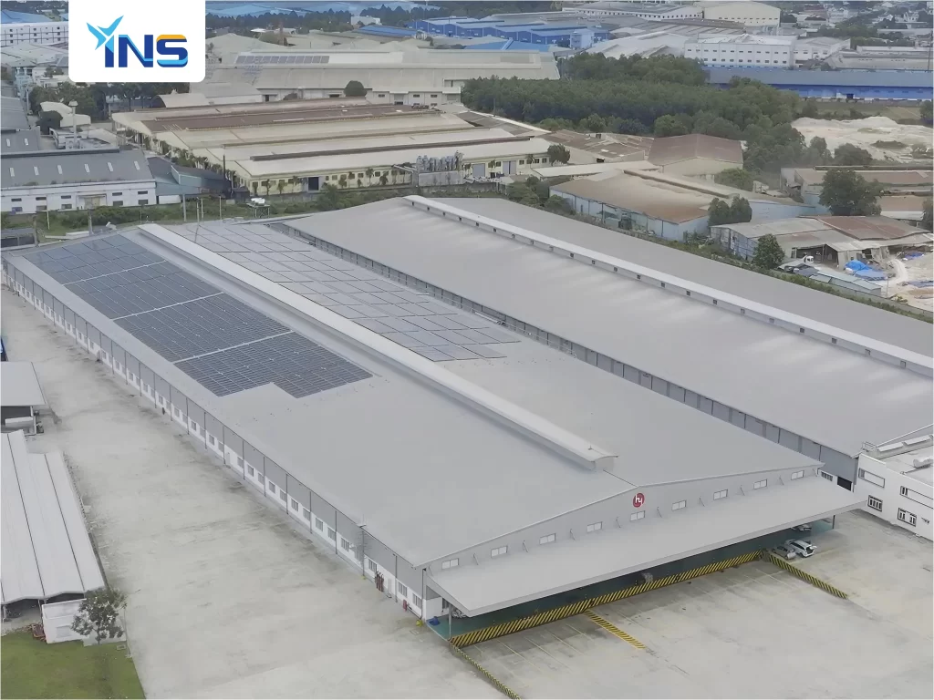 INS Energy đưa dự án điện mặt trời áp mái Han Young vào vận hành