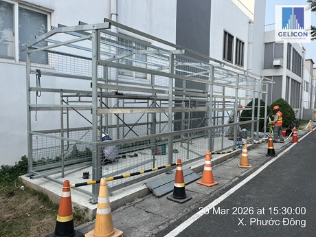 Dự án điện mặt trời mái nhà ILSHINVN đẩy nhanh tiến độ thi công