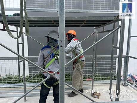 Dự án điện mặt trời mái nhà ILSHINVN đẩy nhanh tiến độ thi công