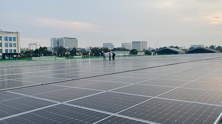 Dự án 422 kWp tại nhà máy Jin – Yang, khu công nghiệp Giang Điền -  Đồng Nai