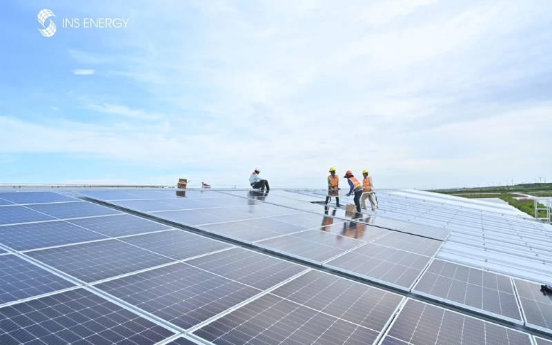 INS Energy hoàn thành Dự án năng lượng mặt trời cho Trại nghiên cứu tôm giống