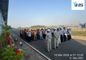 An toàn thi công được siết chặt tại dự án điện mặt trời ILSHINVN